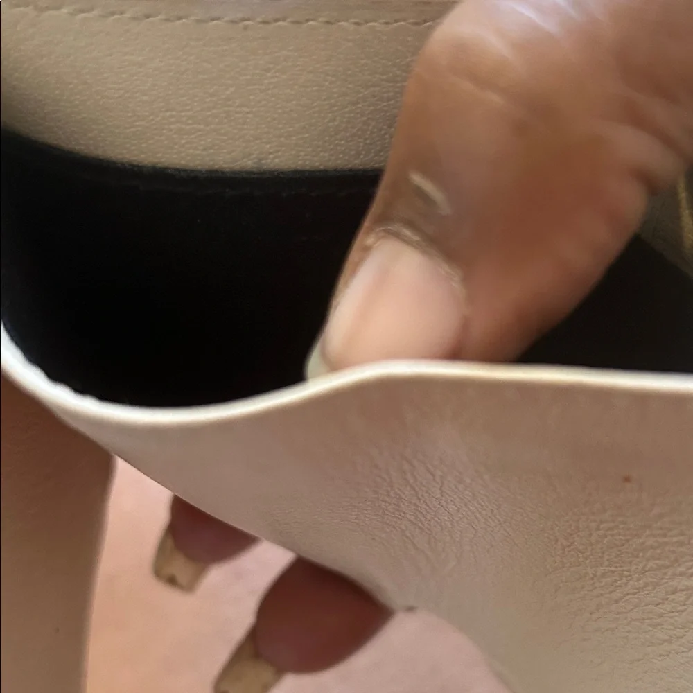 Balenciaga Beige Card Wallet